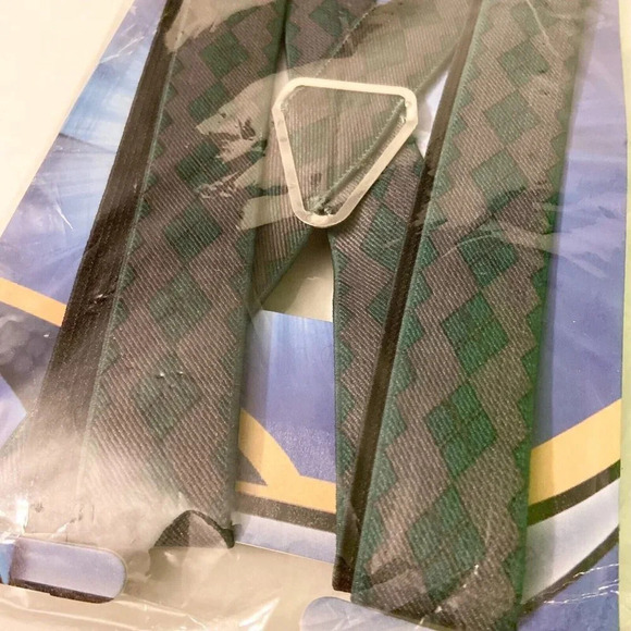 DC Comics Batman Joker Diamonds Grey and Green Buckle Down Suspenders - Picture 15 of 15